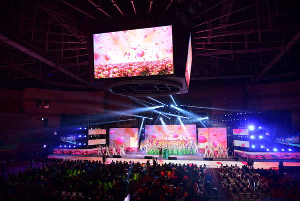 中国文联文艺志愿服务团携百位艺术家与成电“相逢在春天”