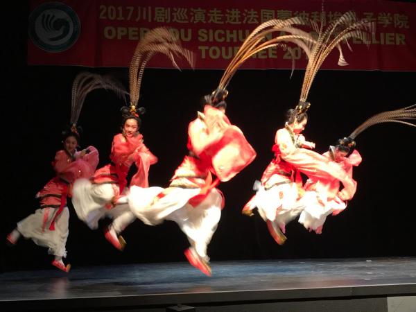 川剧巡演走进我校法国蒙彼利埃孔院