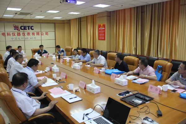 物电学院访问中电集团第41研究所