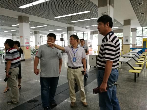 后勤保障部开展新学期综合检查