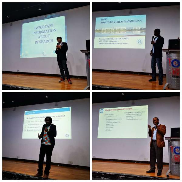 国际教育学院举办留学生校友经验交流会