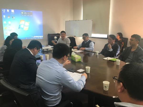 中国汽车技术研究中心有限公司朱向雷一行来访软件学院