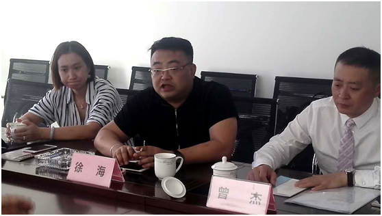 博恩集团、易翎投资、丹露网等多家企业到成都研究院洽谈合作