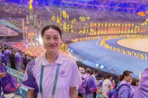 我校汪婕副教授执裁杭州亚残运会