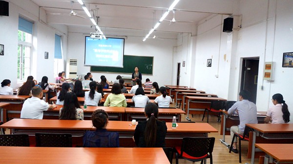 后勤集团举行“我与学校共成长”演讲比赛预赛