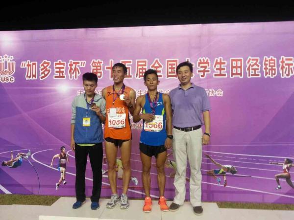 我校学子在全国大学生田径锦标赛中获佳绩