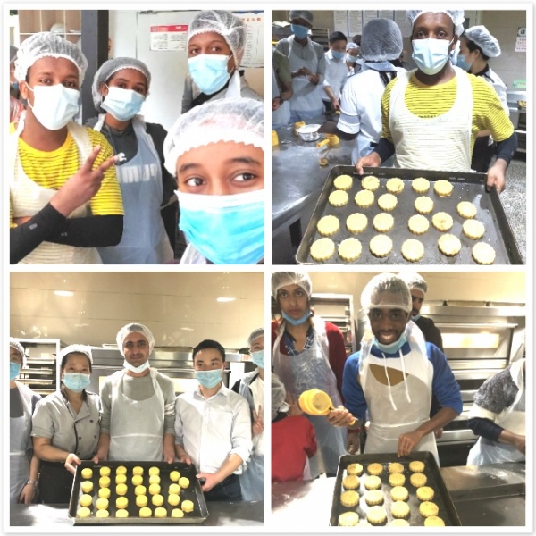 留学生欢度双节 感受中国抗疫的力量