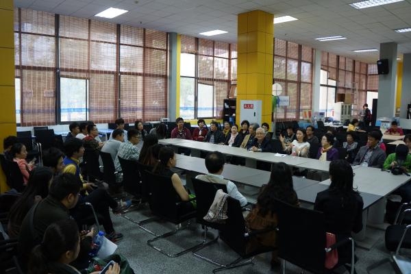 韩国江陵市栗谷研究院代表团来我校访问并演出