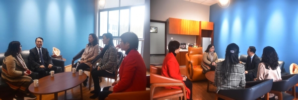 绵阳市政协副主席李京平校友回母校交流