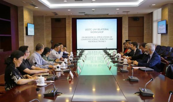 法国蒙彼利埃大学代表团来校访问