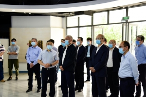 科技部党组书记、部长王志刚一行来校调研