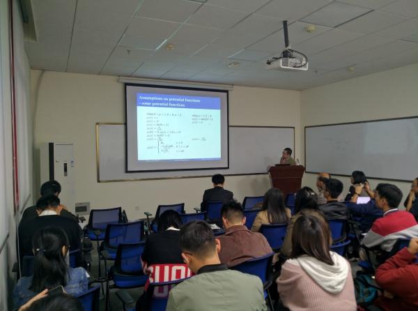 南开大学数学与科学学院吴春林副教授做客学术沙龙