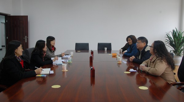 上海对外经贸大学来访经管学院