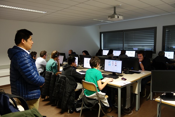 法国蒙彼利埃孔子学院举办首次HSK网考