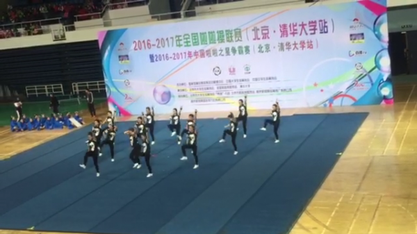 校啦啦队在全国啦啦操联赛中获佳绩