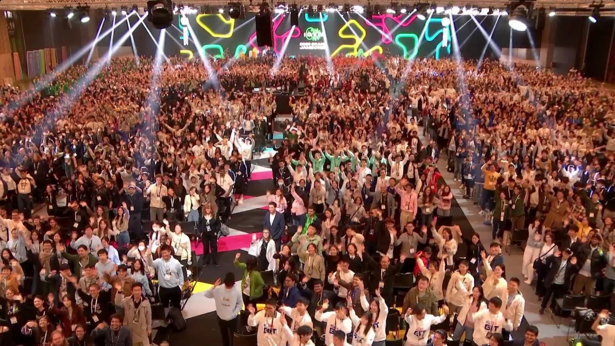 2023 iGEM Jamboree线下会场.jpg e77ce4bcddd18fd2cbad5aa86263d912_403fd.j