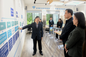 全国学生资助管理中心副主任涂义才一行调研学生资助信息化建设工作