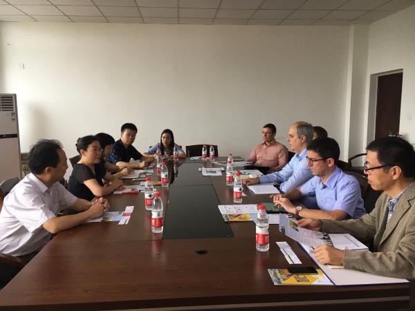 德国巴登-符腾堡合作州代表团来校访问