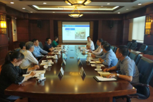 西安工程大学来校调研智慧教室建设使用情况