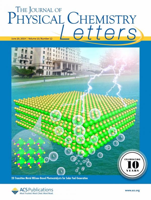 电子学院博士生程蕾在《物理化学快报》发表封面论文