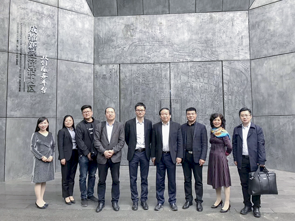 浙江大学王重鸣教授参观电子科技大学-天府软件园E-HOME众创空间