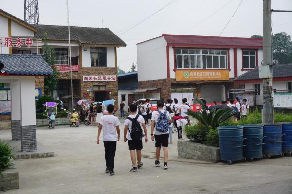 【实践】机电学院启明实践队赴都江堰天马镇开展社会实践