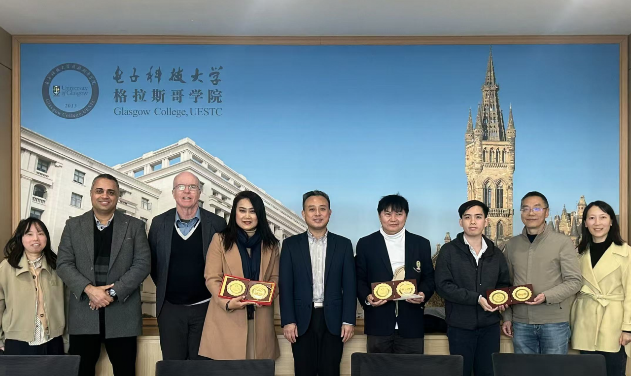泰国高校代表团来访格拉斯哥学院