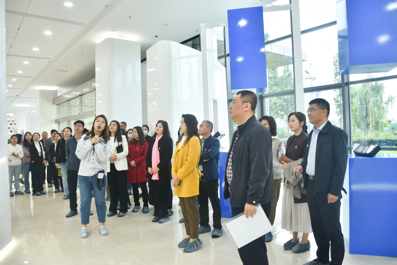 经管学院师生党员赴京东方科技集团（成都）调研交流