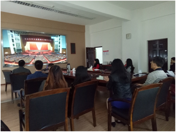 各单位深入学习红军长征精神