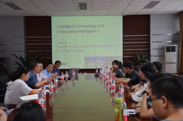 IEEE Fellow胡江教授做客通信论坛谈智能计算与计算智能