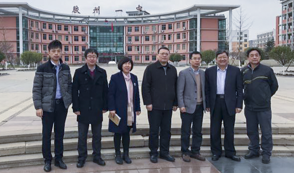 经管学院赴山东开展中学科普讲座暨生源基地调研