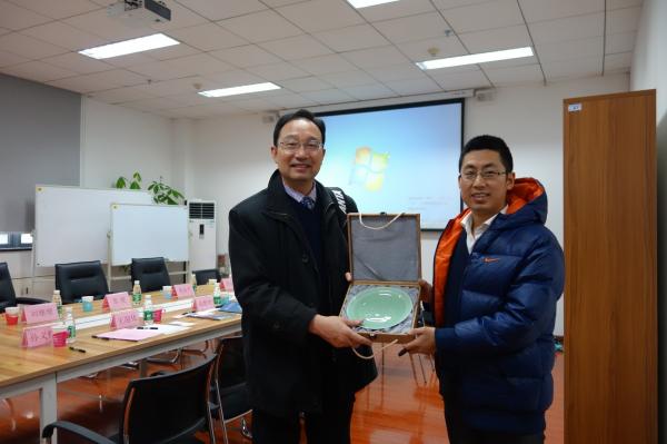 浙江大学城市学院来校调研中外合作办学