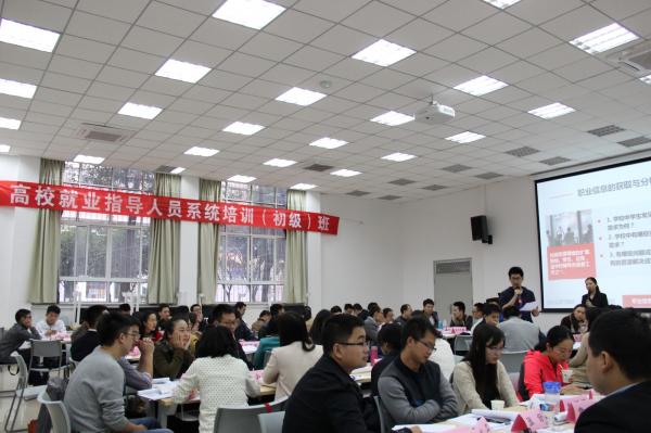 学工部开展就业指导人员专题培训