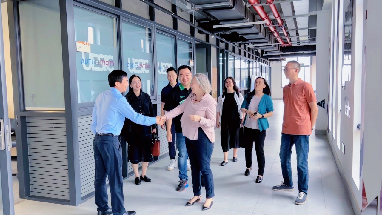 浙江大学爱丁堡大学联合学院调研格拉斯哥海南学院